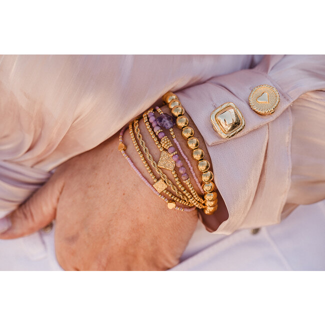 By Shir Armband edelstaal Chelsey