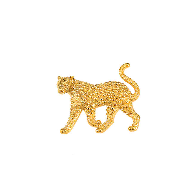 By Shir Brooches leopard spots