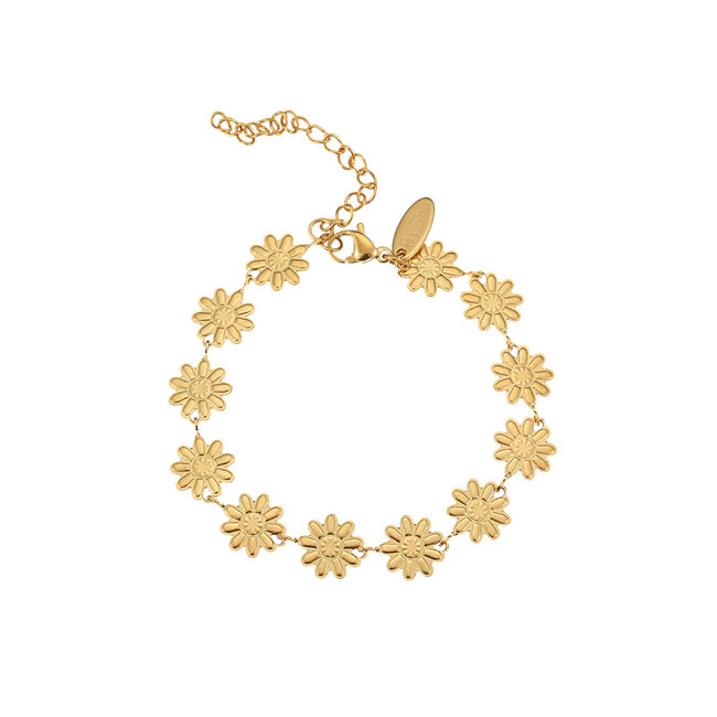 By Shir Stainless steel bracelet Daisy