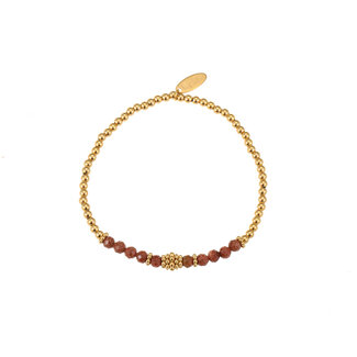 By Shir Bracelet beads bohemian Goldstone