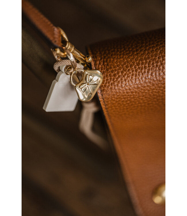 By Shir Tassenhanger koord beige tas