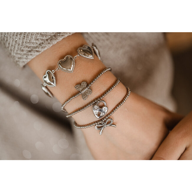 By Shir Armband Perlen Schmetterling