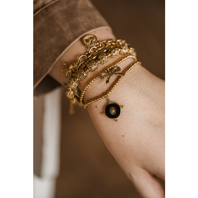 By Shir Armband kraaltjes strikje