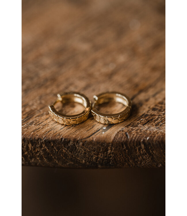 By Shir Small earrings Nora