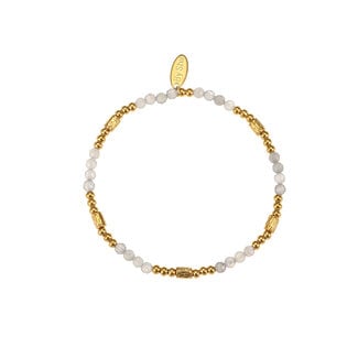 By Shir Armband Perlen Tube Labradorit