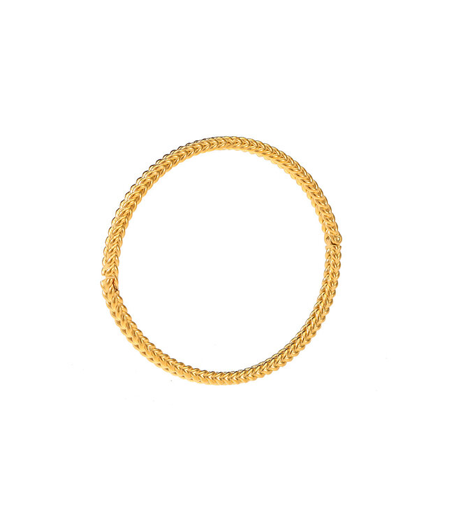 By Shir Luxusarmband geflochtenes Bangle
