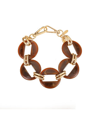 By Shir Retro brown telephone cord