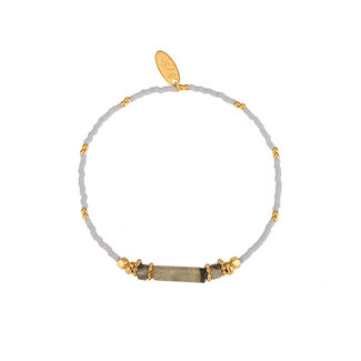 By Shir Bracelet beads Stick Labradorite