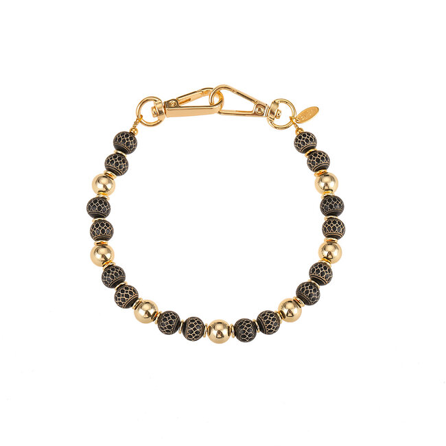 By Shir Phone cord bohemian black