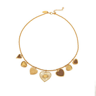 By Shir Luxury necklace mucho amor