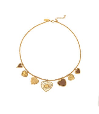 By Shir Luxury necklace mucho amor