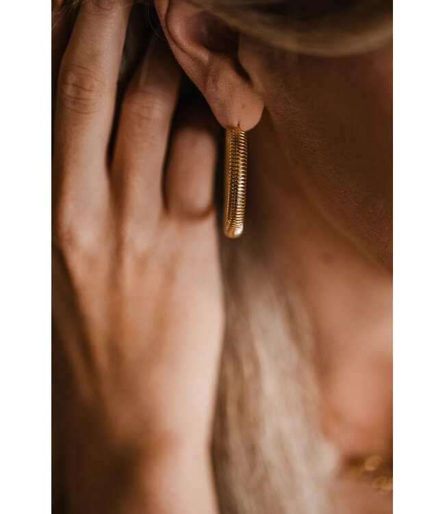 By Shir Oorbellen luxe slang