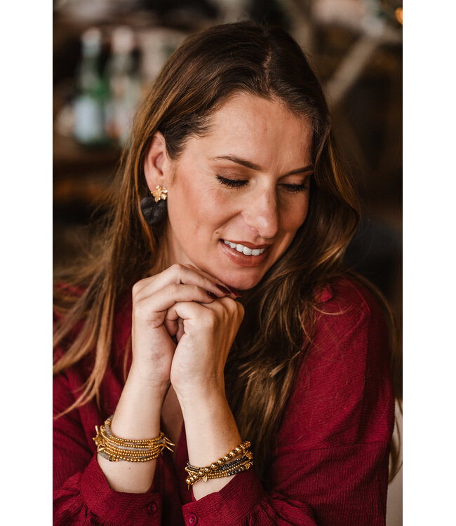 By Shir Bracelet beads Stick Labradorite