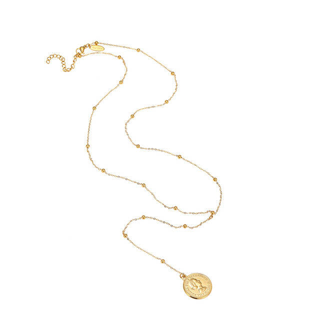 By Shir Luxury Coin Necklace