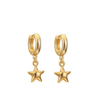 By Shir Small Star Earrings