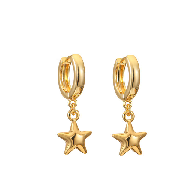 By Shir Small Star Earrings