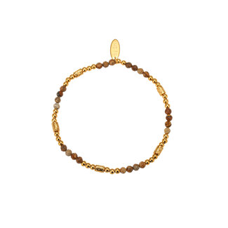 By Shir Armband kraaltjes picture jaspis tube