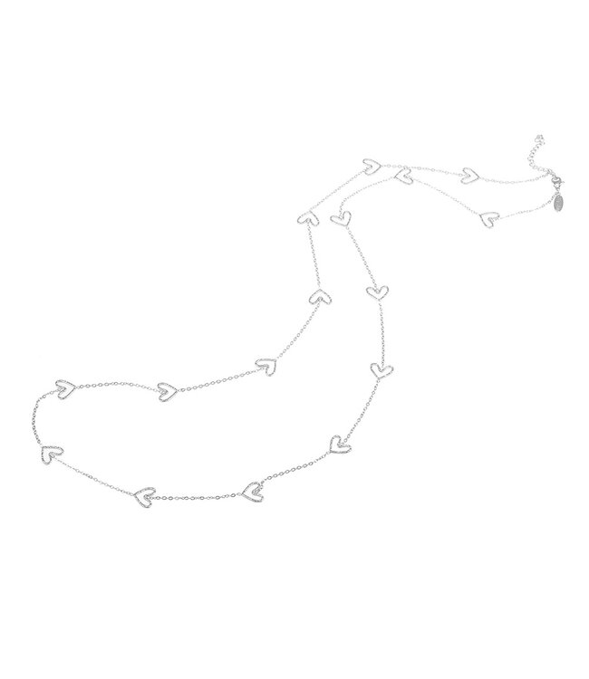By Shir Ketting luxe hartjes