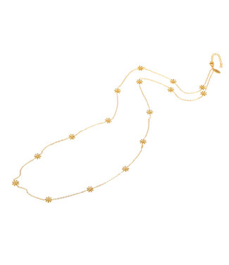 By Shir Luxury necklace with small flowers