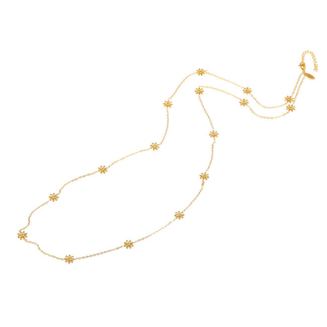 By Shir Luxury necklace with small flowers