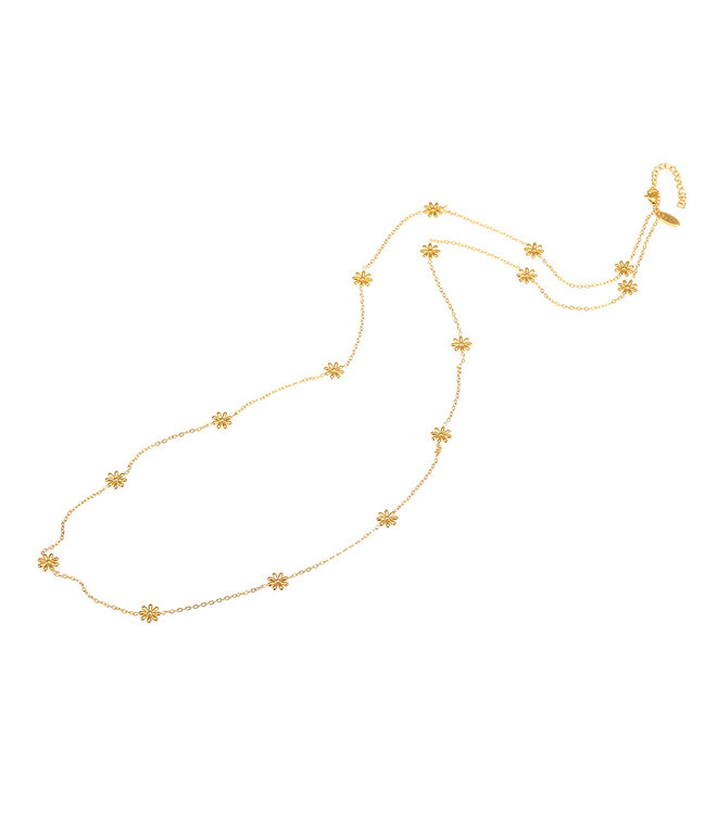 By Shir Luxury necklace with small flowers