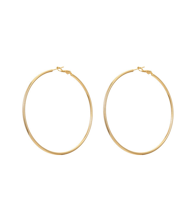 By Shir Luxury classic hoop earrings