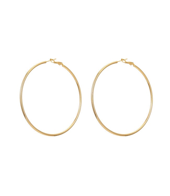 By Shir Oorbellen luxe classic hoop