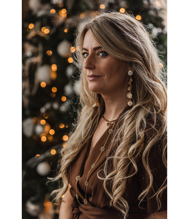 By Shir Luxury Coin Earrings