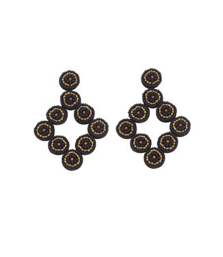 By Shir Luxuriöse Ohrringe Mystische Kreise