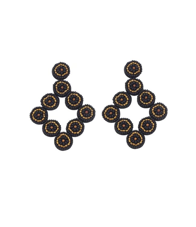 By Shir Luxuriöse Ohrringe Mystische Kreise