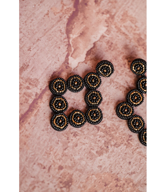 By Shir Luxury Earrings Mystical Circles