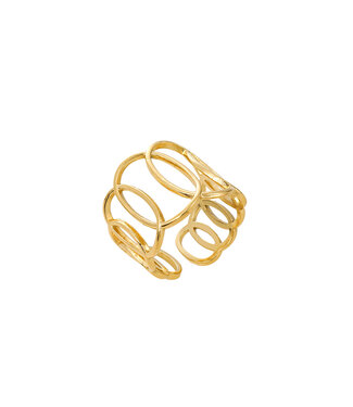 By Shir Luxury Circle Ring