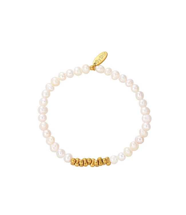 By Shir Armband Perlen Süßwasserperlen Charlotte