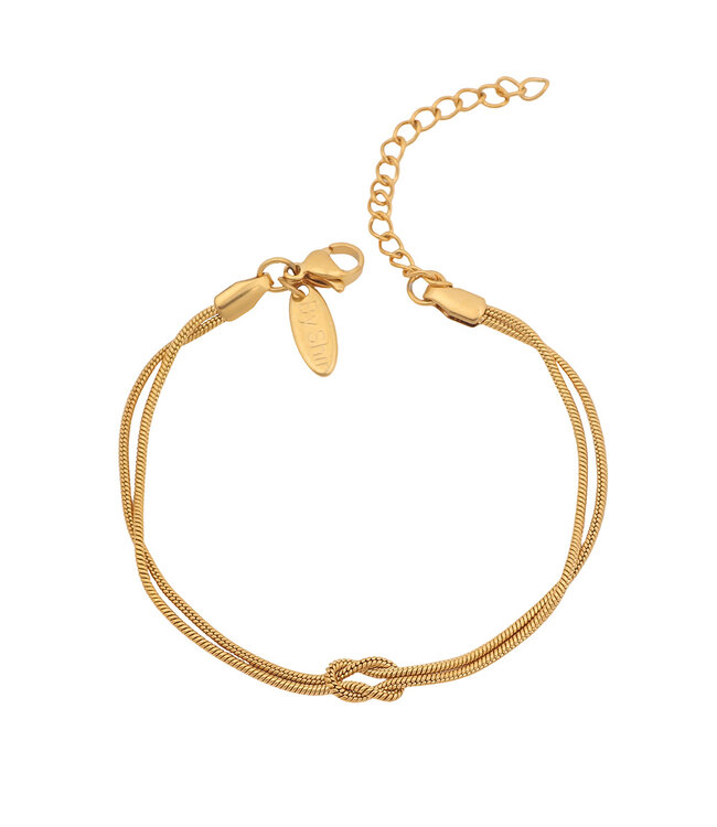 By Shir Stainless steel bracelet knot