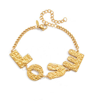 By Shir Luxury letters love bracelet