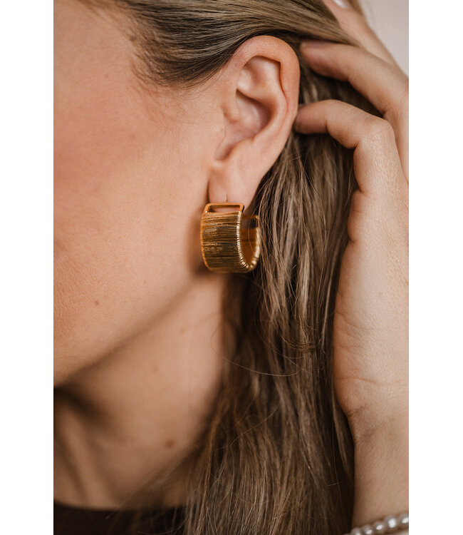 By Shir Oorbellen luxe Shelly