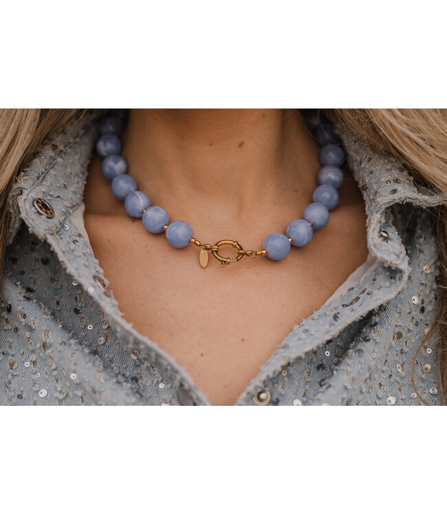 By Shir Chain statement Blue