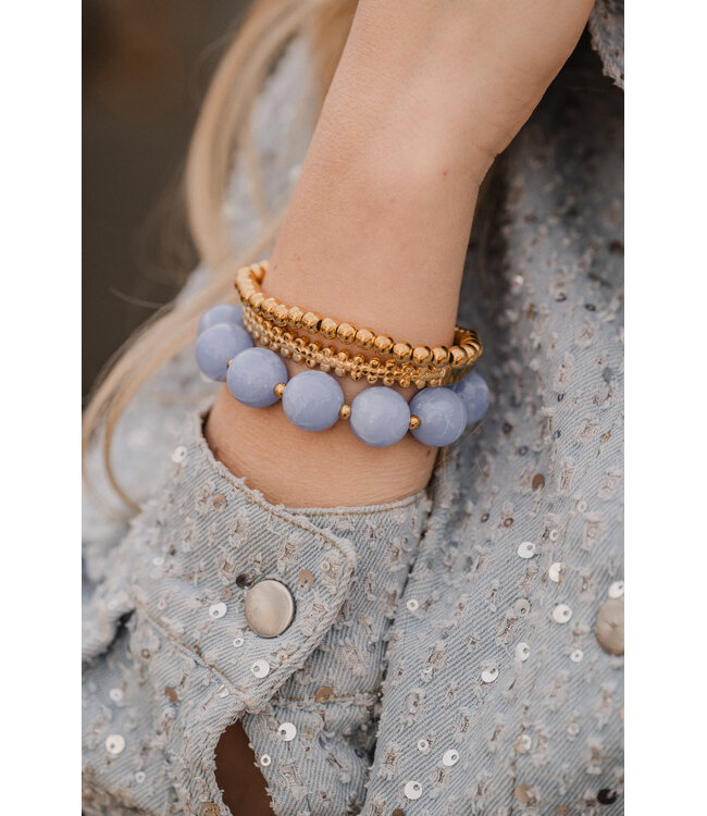 By Shir Luxusarmband Bangle Kleeblatt