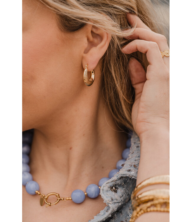 By Shir Luxuriöse Kate-Ohrringe