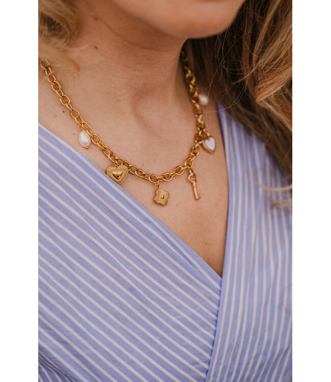 By Shir Ketting luxe bedel Pearl