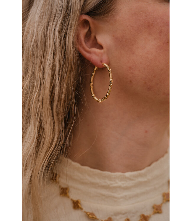 By Shir Oorbellen luxe Gwenn