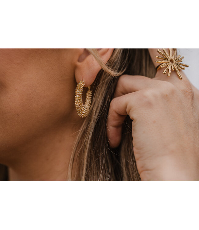 By Shir Oorbellen luxe Sandy