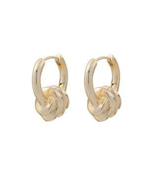 By Shir Earrings small button