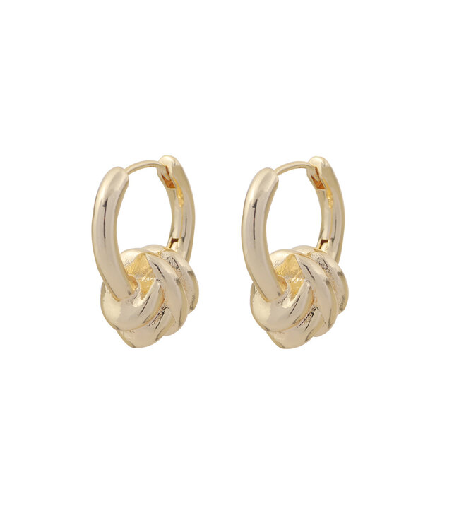 By Shir Earrings small button