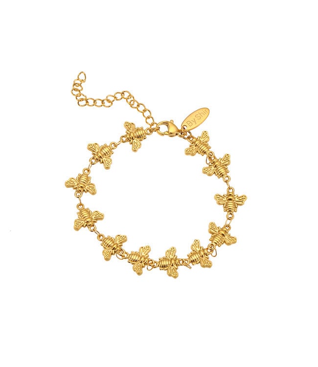 By Shir Stainless steel bracelet Bee