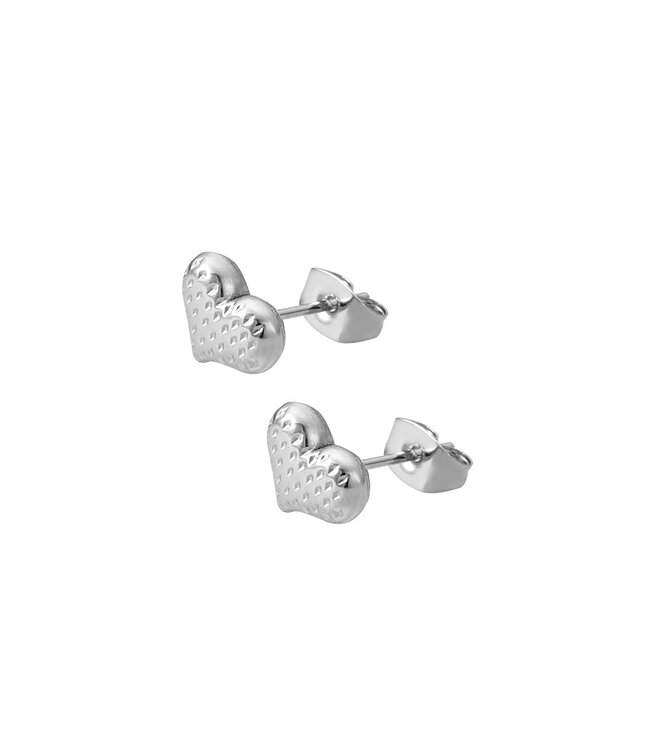 By Shir Earring Edited heart