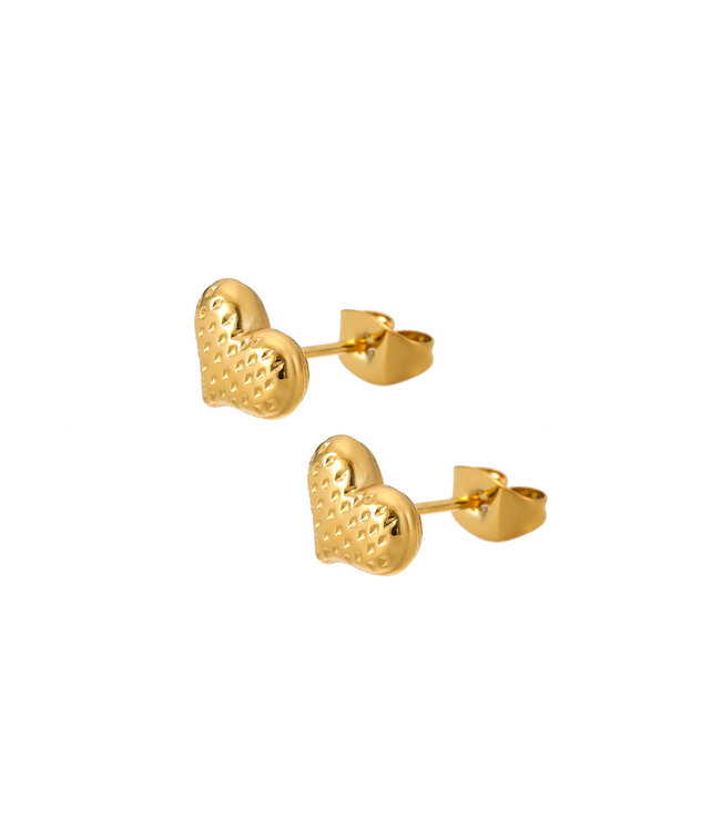 By Shir Earring Edited heart
