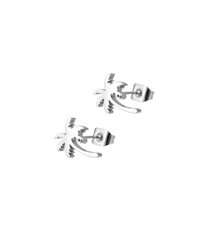 By Shir Earring palm tree