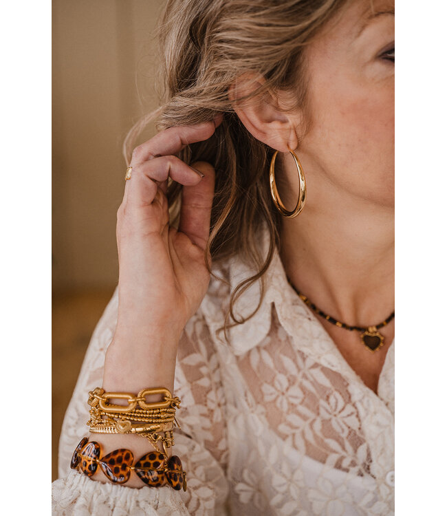 By Shir Luxus-Ohrreifen Lola Hoop L