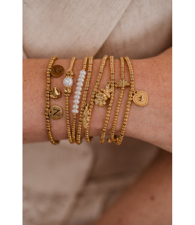 By Shir Armband kraaltjes veer